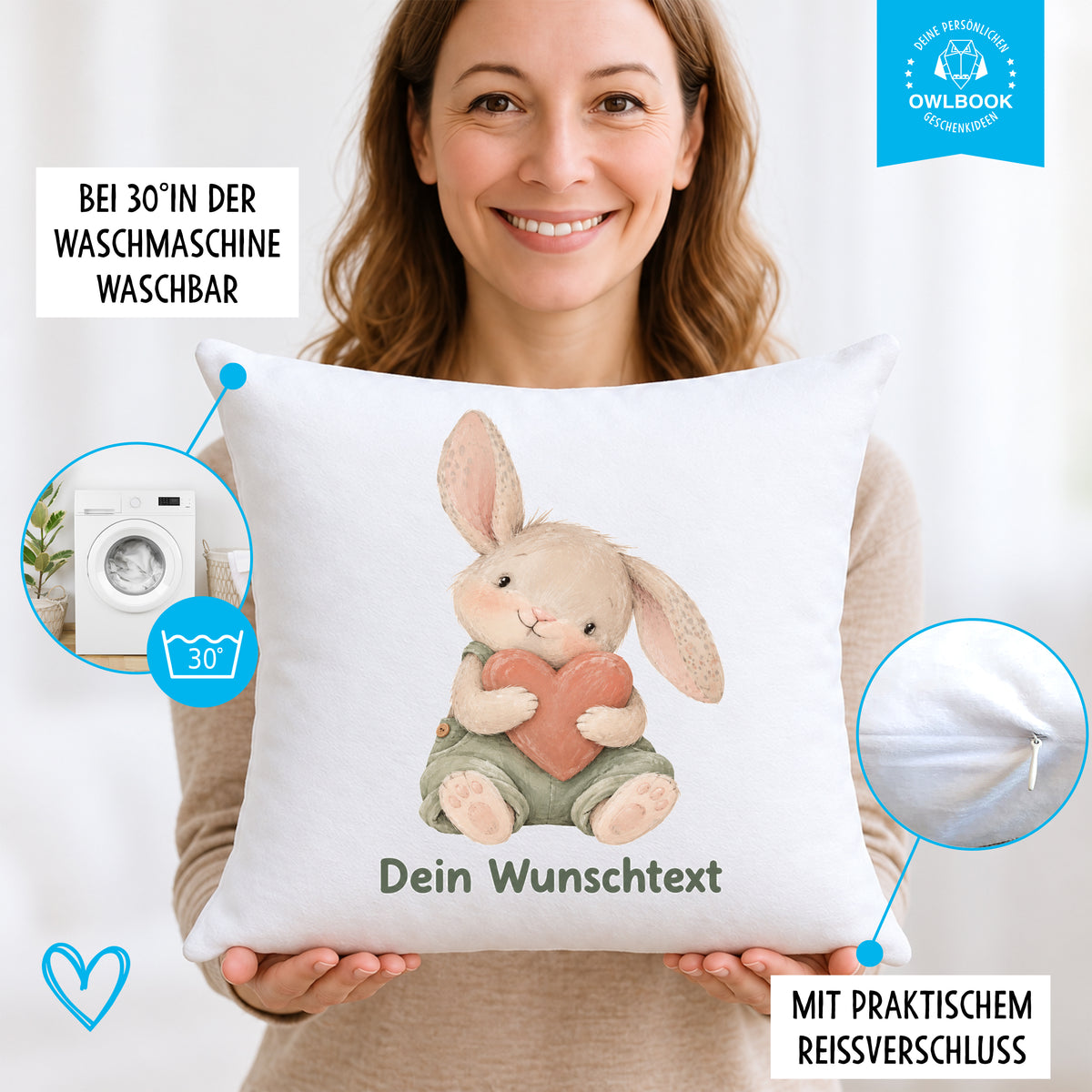 Personalisierte Geschenke Baby Kissen