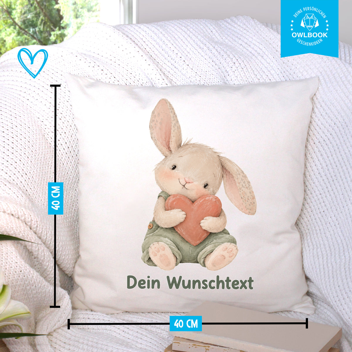 Personalisierte Geschenke Baby Kissen