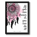 Auf diesem Bild ist folgendes zu sehen: Bild If you can dream it als Geschenke Geschenkideen zu Geburtstag   Weihnachten von OWLBOOK
