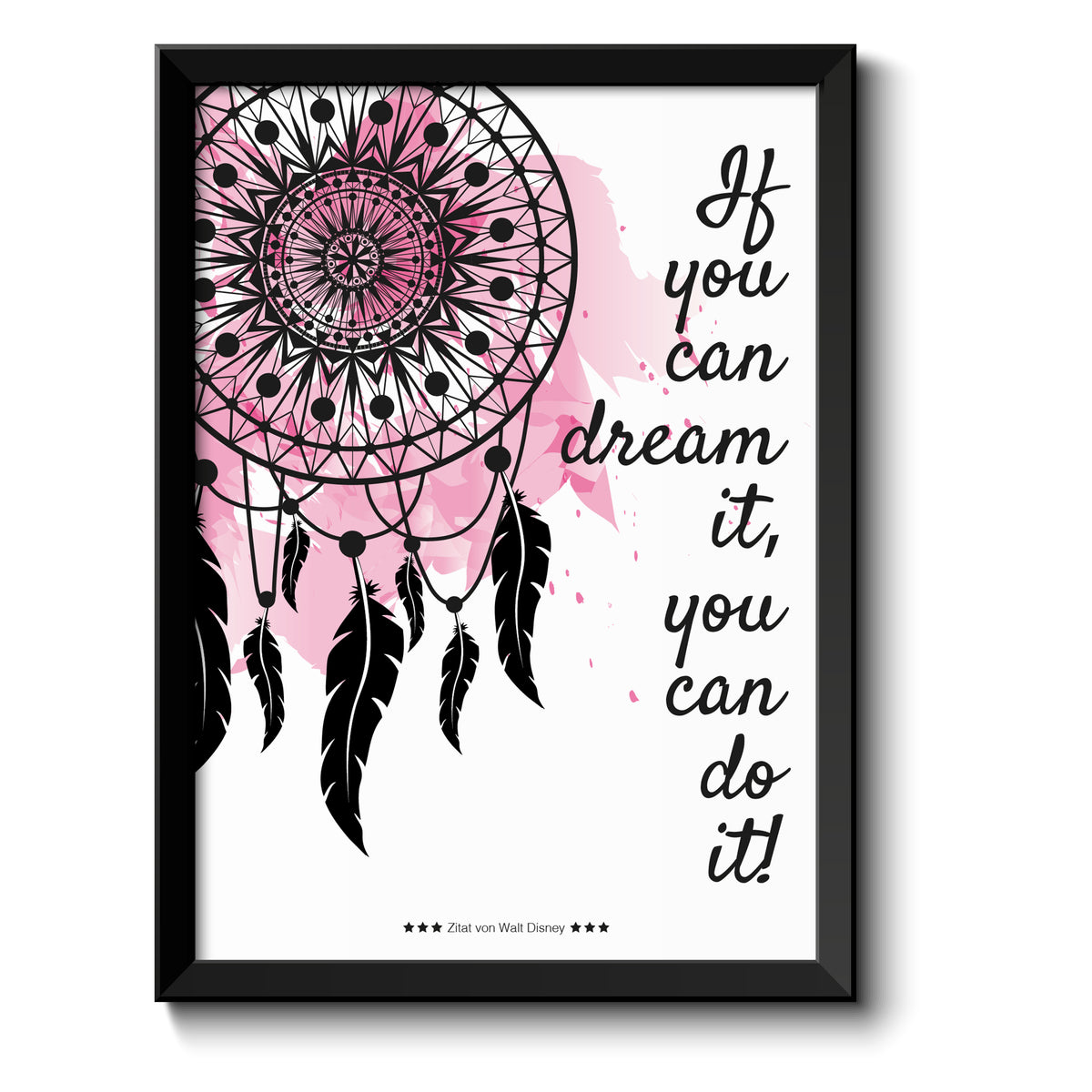 Auf diesem Bild ist folgendes zu sehen: Bild If you can dream it als Geschenke Geschenkideen zu Geburtstag   Weihnachten von OWLBOOK