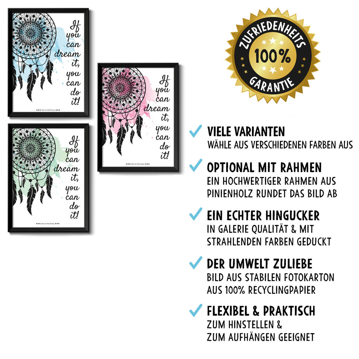Auf diesem Bild ist folgendes zu sehen: Bild DU & ICH LIEBE  als Geschenke Geschenkideen zu Geburtstag Jahrestag Hochzeitstag Weihnachten von manufacturer