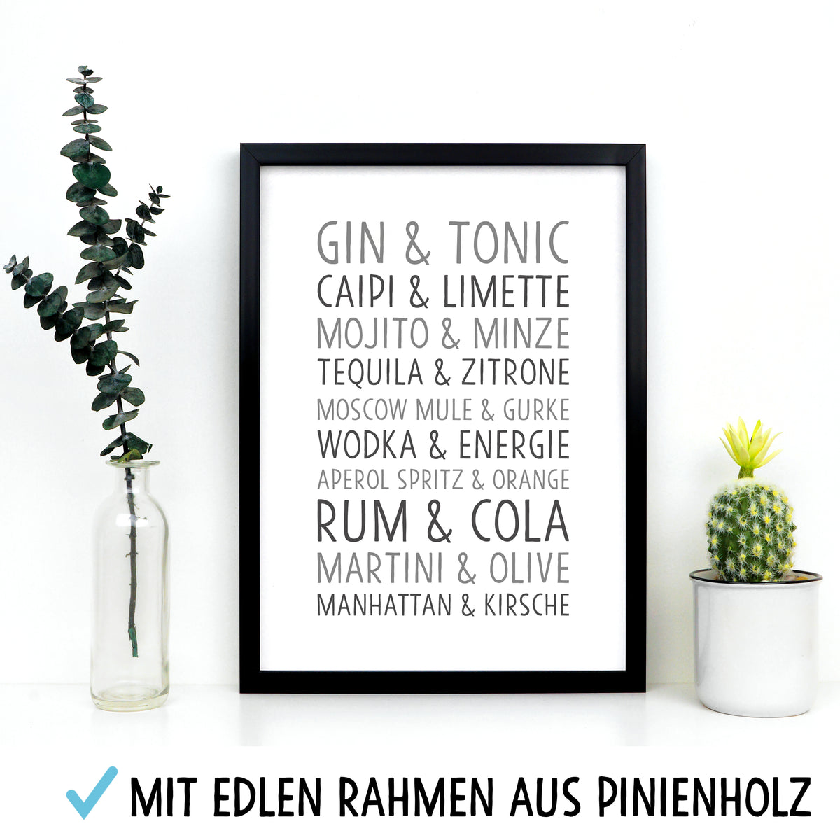 Auf diesem Bild ist folgendes zu sehen: Bild Namensbild Eichhörnchen Boho als Geschenke Geschenkideen zu Taufe    von OWLBOOK