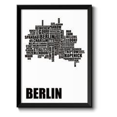  Berlin Karte mit allen Berliner Stadtbezirken