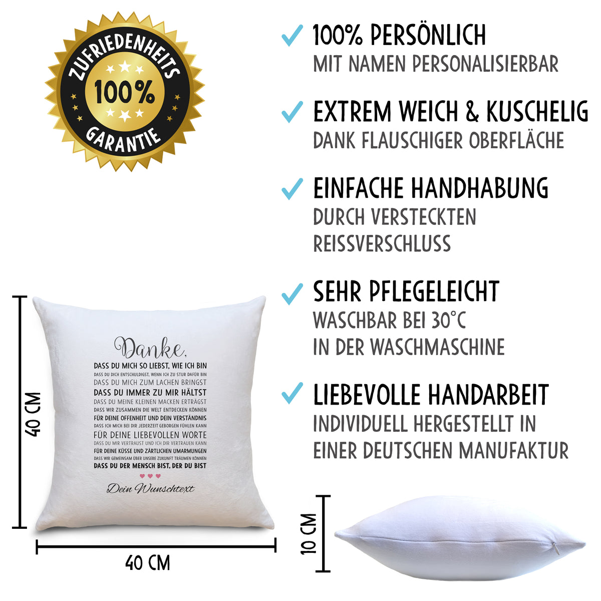 Auf diesem Bild ist folgendes zu sehen: Kissen Superhelden Eltern als Geschenke Geschenkideen zu Geburtstag Danksagung  Weihnachten von OWLBOOK