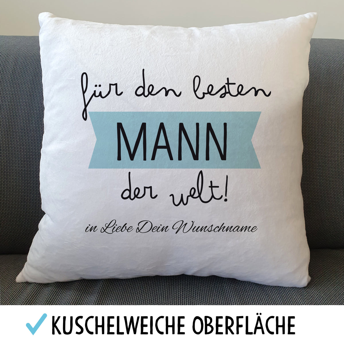 Auf diesem Bild ist folgendes zu sehen: Kissen Beste Trauzeugin als Geschenke Geschenkideen zu Geburtstag zur Hochzeit & Verlobung Danksagung Weihnachten von OWLBOOK
