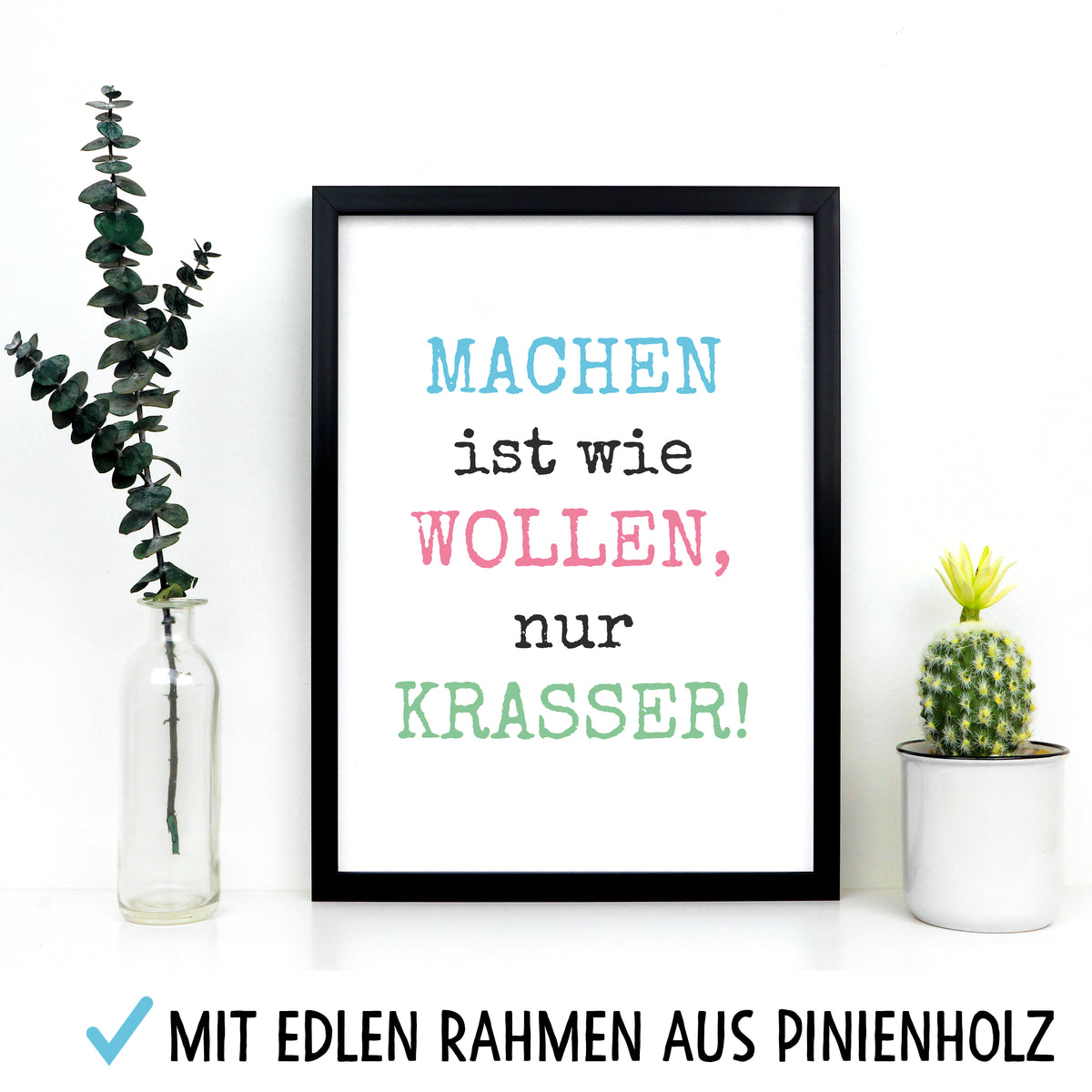 Auf diesem Bild ist folgendes zu sehen: Bild DU & ICH LIEBE  als Geschenke Geschenkideen zu Geburtstag Jahrestag Hochzeitstag Weihnachten von manufacturer