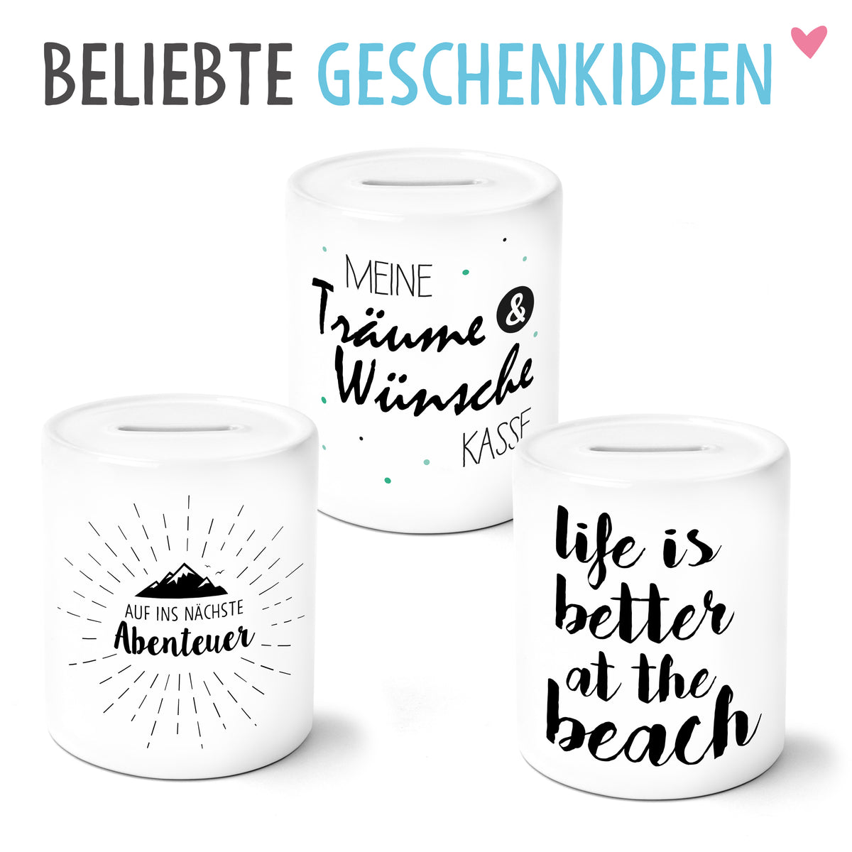 Auf diesem Bild ist folgendes zu sehen: Spardose MR & MRS Wappen mit Datum personalisiert als Geldgeschenke Geschenkideen zu Hochzeit Geburtstag Hochzeitstag Jahrestag von OWLBOOK