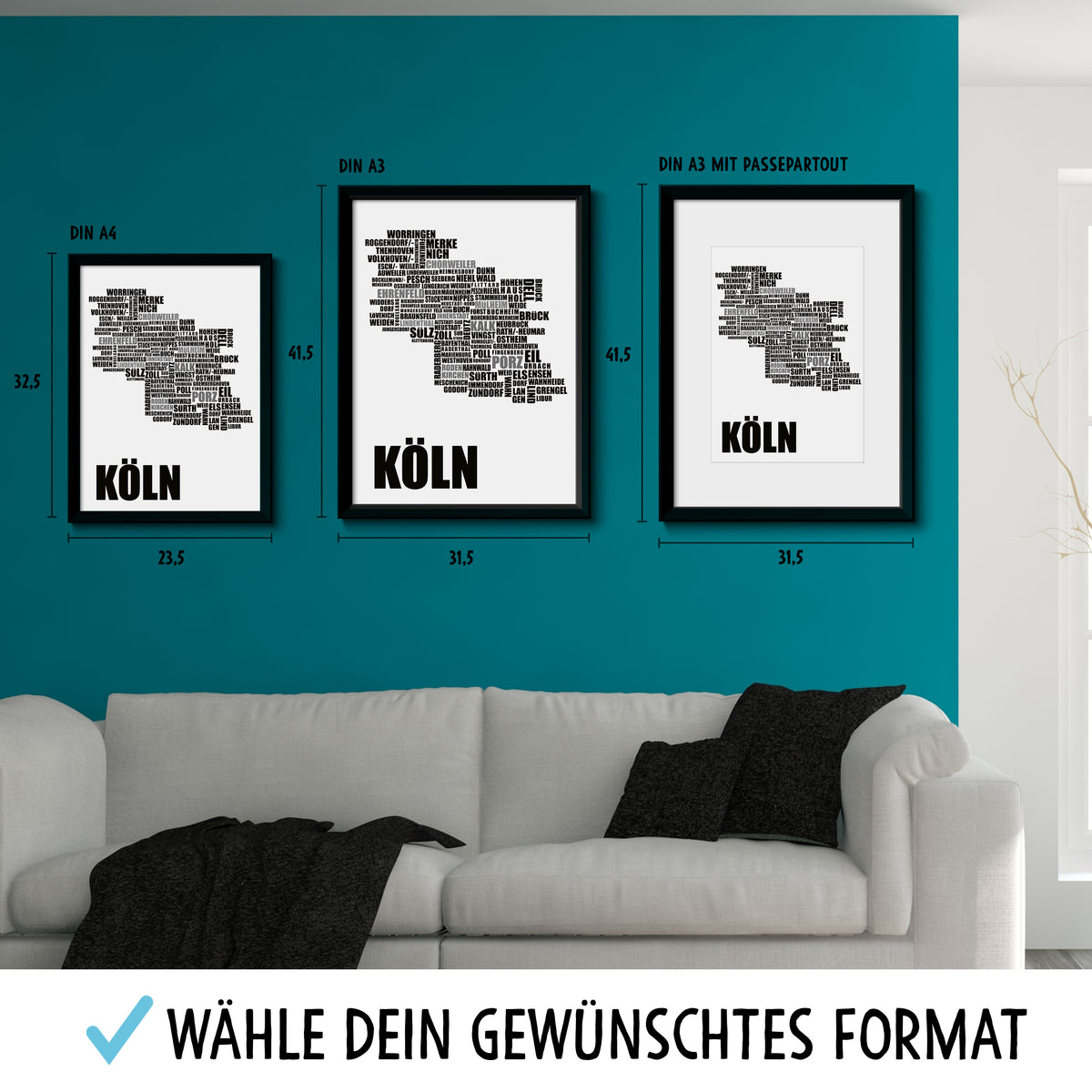 Auf diesem Bild ist folgendes zu sehen: Bild DU & ICH LIEBE  als Geschenke Geschenkideen zu Geburtstag Jahrestag Hochzeitstag Weihnachten von manufacturer