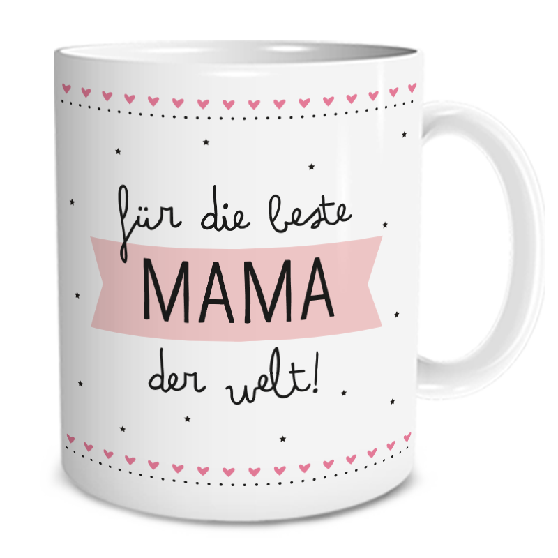 Tasse "Beste Mama" unpersonalisiert
