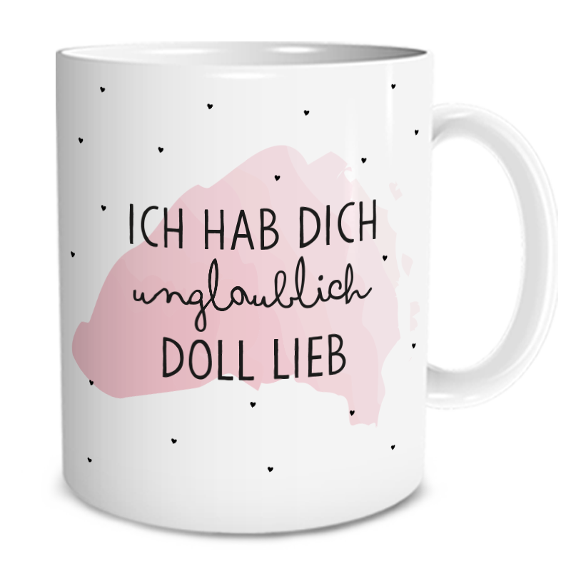 Tasse "Liebe" unpersonalisiert