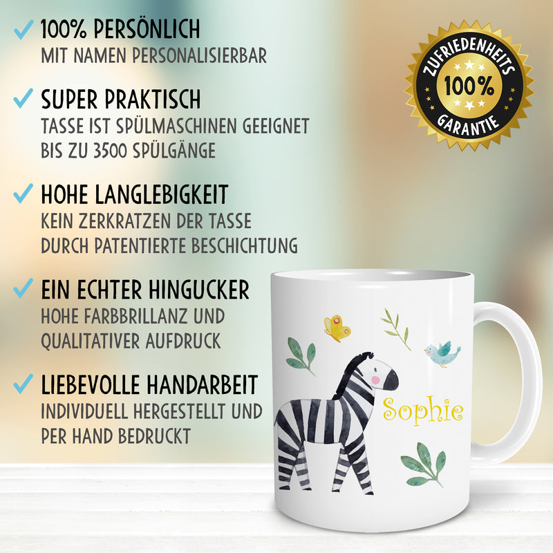 Zebra kindertassen 2025