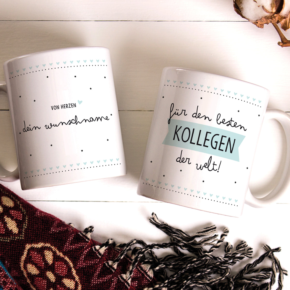 Auf diesem Bild ist folgendes zu sehen: Tasse Danke Sagen als Geschenke Geschenkideen zu Geburtstag Danksagung  Weihnachten von OWLBOOK