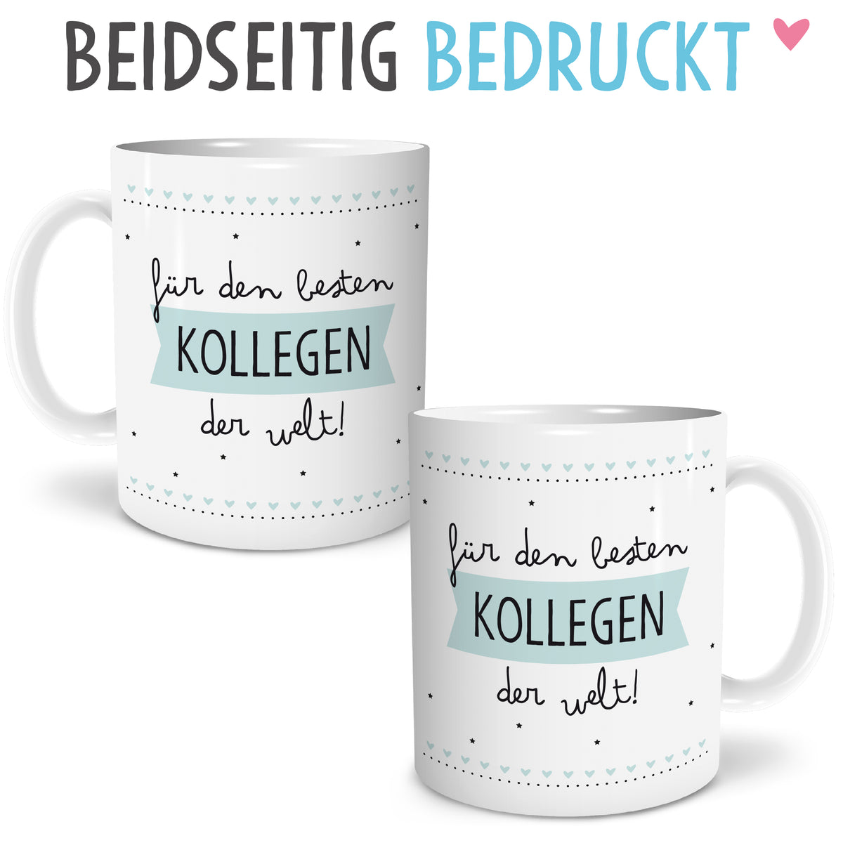 Auf diesem Bild ist folgendes zu sehen: Tasse Bester Kollege als Geschenke Geschenkideen zu Geburtstag Jubiläum   von OWLBOOK
