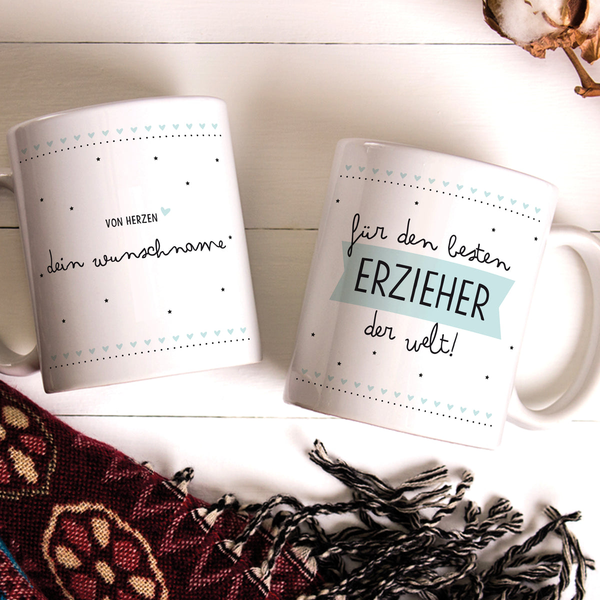 Auf diesem Bild ist folgendes zu sehen: Tasse Danke Sagen als Geschenke Geschenkideen zu Geburtstag Danksagung  Weihnachten von OWLBOOK