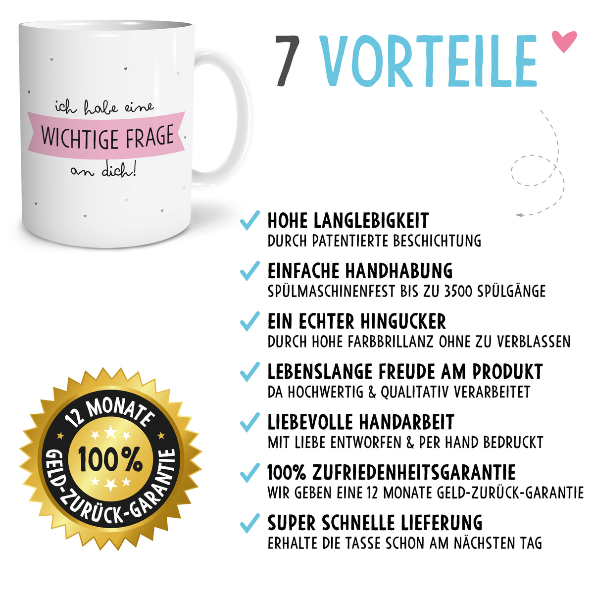 Auf diesem Bild ist folgendes zu sehen: Tasse You & Me als Geschenke Geschenkidee zu Geburtstag Jahrestag Danksagung  von OWLBOOK