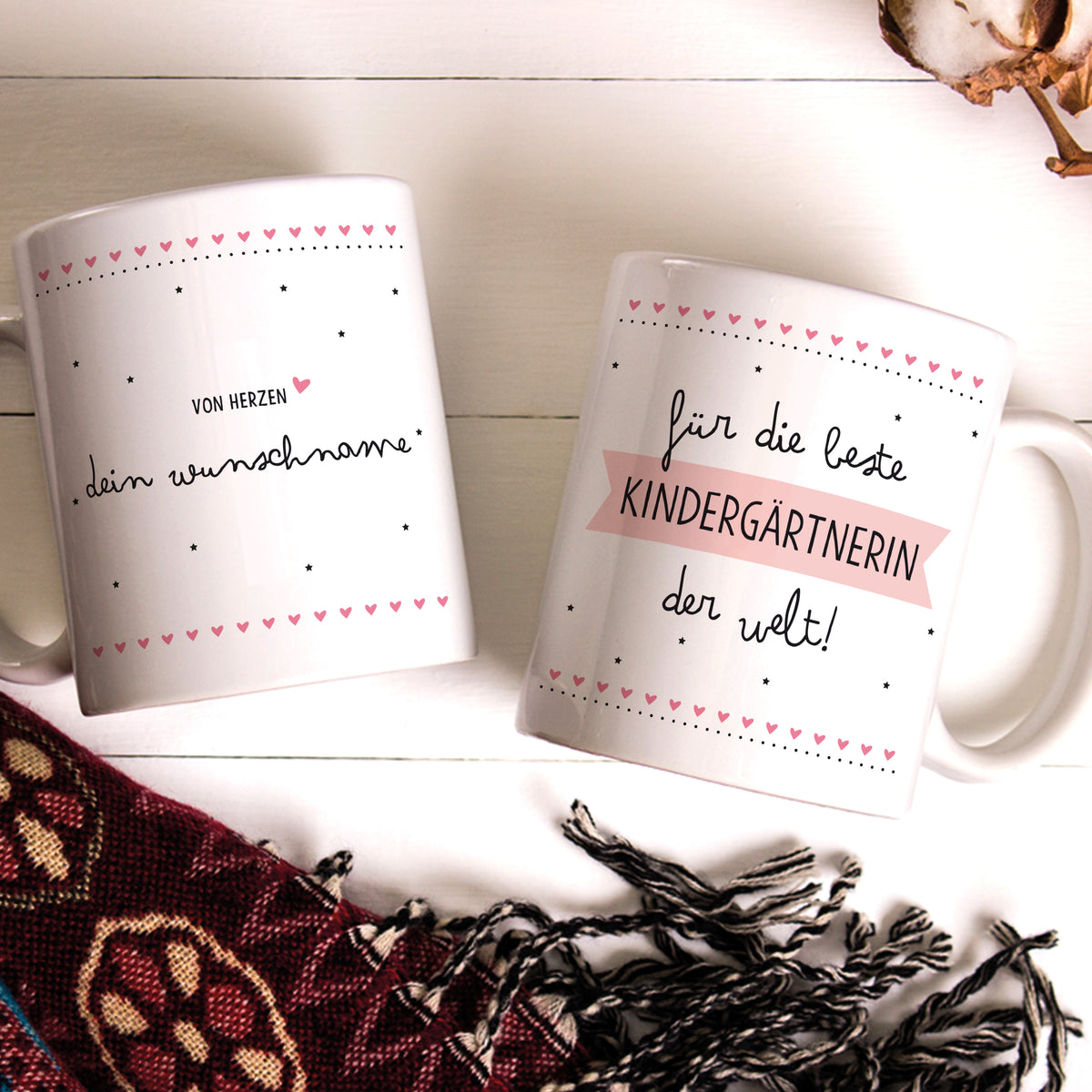 Auf diesem Bild ist folgendes zu sehen: Tasse Danke Sagen als Geschenke Geschenkideen zu Geburtstag Danksagung  Weihnachten von OWLBOOK
