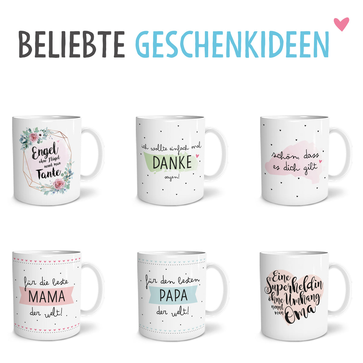 Auf diesem Bild ist folgendes zu sehen: Tasse Engel Tante als Geschenke Geschenkideen zu Geburtstag   Geburt_&_Schwangerschaft von OWLBOOK
