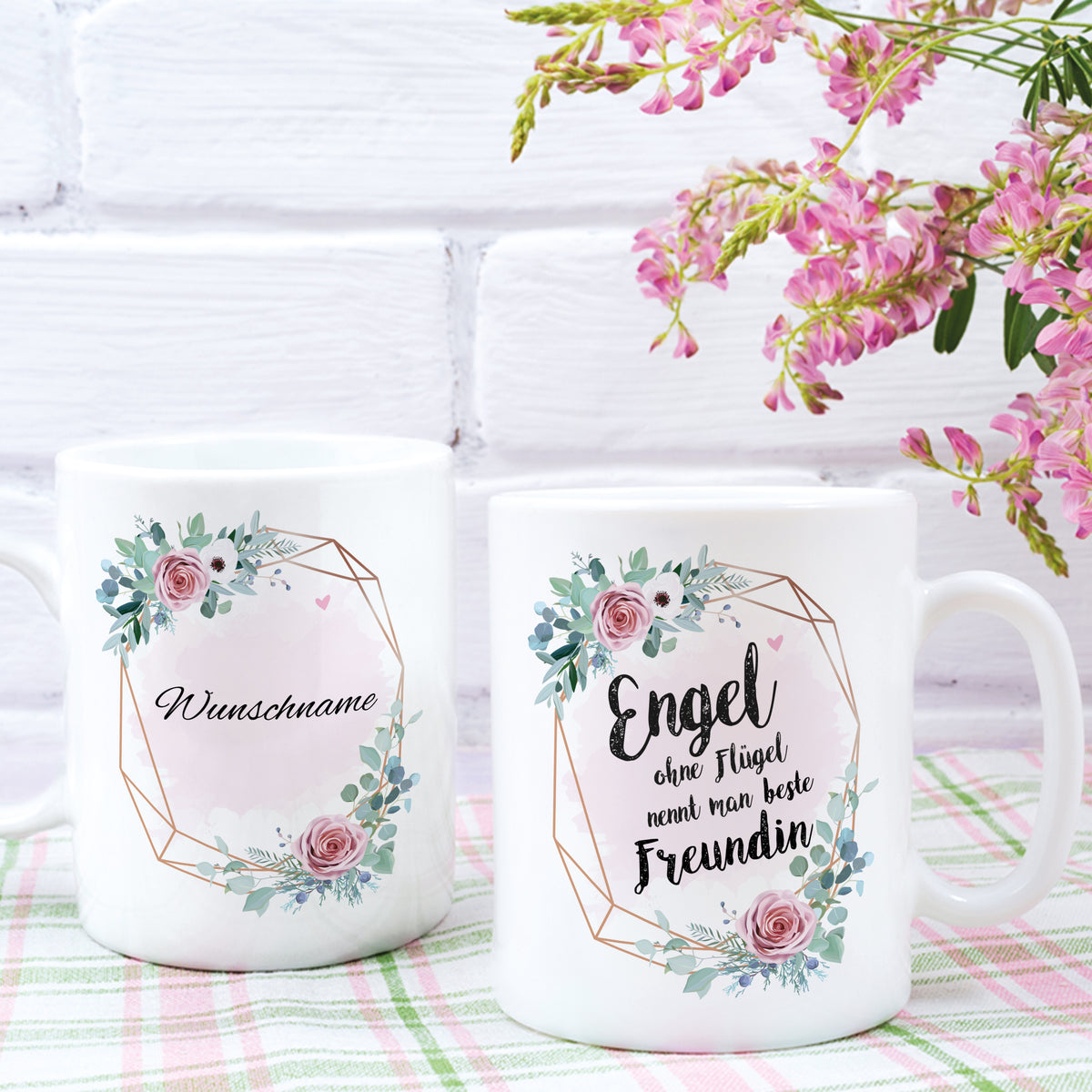 Auf diesem Bild ist folgendes zu sehen: Tasse Bester Lehrer als Geschenke Geschenkideen zu Abschied   Weihnachten von OWLBOOK