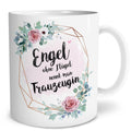 Auf diesem Bild ist folgendes zu sehen: Tasse Engel Trauzeugin als Geschenke Geschenkideen zu Geburtstag   Hochzeit_&_Verlobung von OWLBOOK