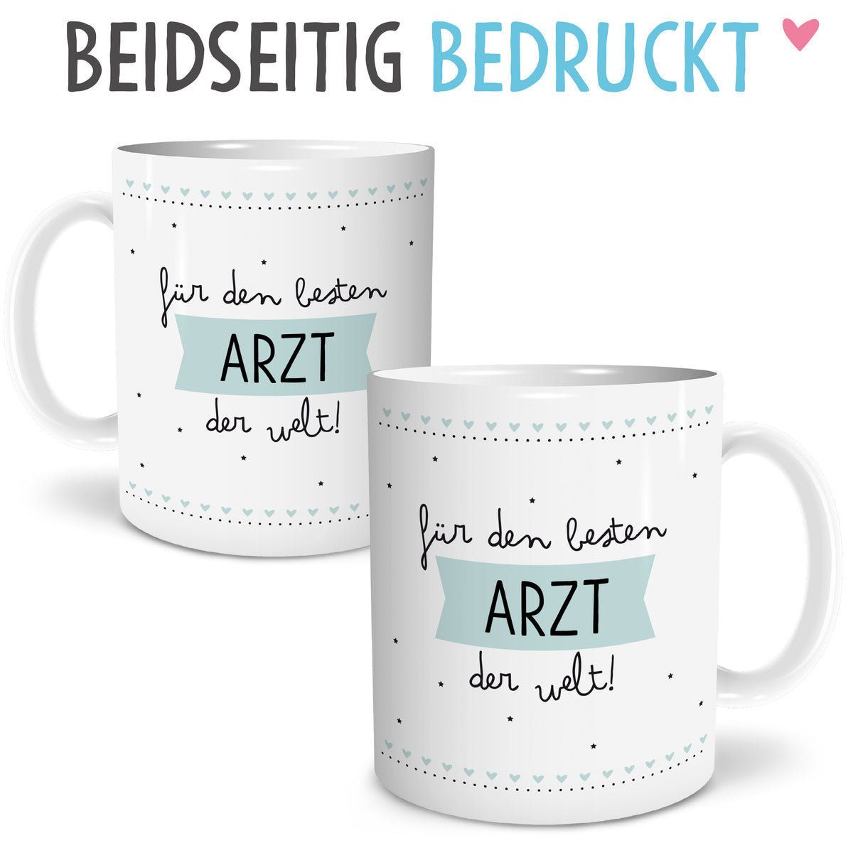 Auf diesem Bild ist folgendes zu sehen: Tasse Bester Arzt als Geschenke Geschenkideen zu Danksagung Abschied   von OWLBOOK