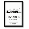 Auf diesem Bild ist folgendes zu sehen: Bild Lissabon als Geschenke Geschenkideen zu Geburtstag Reise  Weihnachten von OWLBOOK