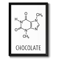  Schokolade Strukturformel Molekül