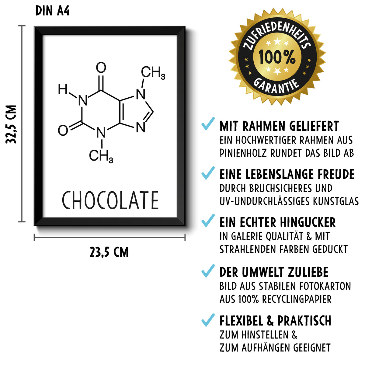 Auf diesem Bild ist folgendes zu sehen: Bild DU & ICH LIEBE  als Geschenke Geschenkideen zu Geburtstag Jahrestag Hochzeitstag Weihnachten von manufacturer