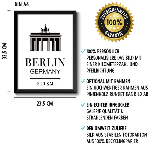 Auf diesem Bild ist folgendes zu sehen: Bild DU & ICH LIEBE  als Geschenke Geschenkideen zu Geburtstag Jahrestag Hochzeitstag Weihnachten von manufacturer